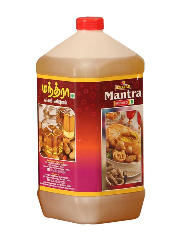 IDHAYAM Mantra Groundnut Oil - 2L IDHAYAM Mantra Groundnut Oil - 2L