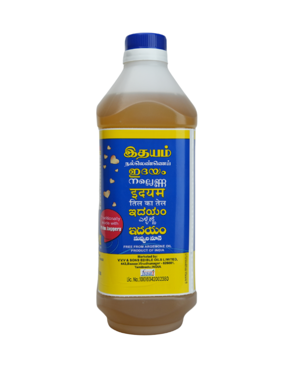 IDHAYAM Sesame Oil – 1 Ltr Bottle